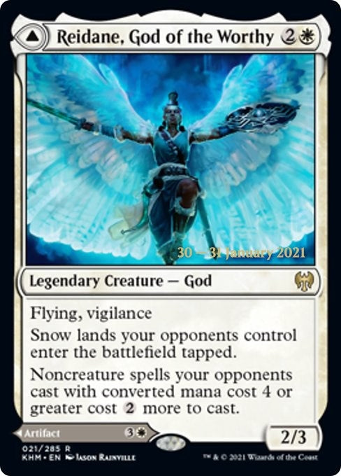Image for Reidane, God of the Worthy (21) [Prerelease Cards]