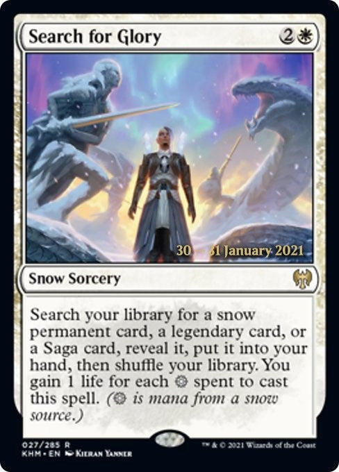 Image for Search for Glory (27) [Prerelease Cards]