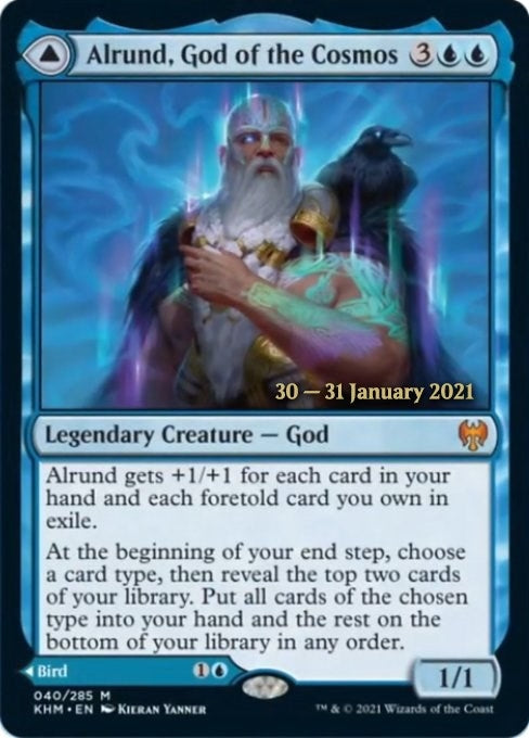 Image for Alrund, God of the Cosmos (40) [Prerelease Cards]