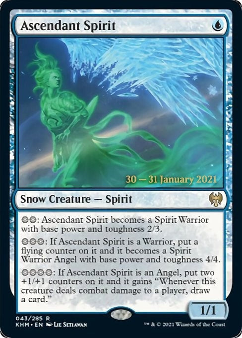 Image for Ascendant Spirit (43) [Prerelease Cards]