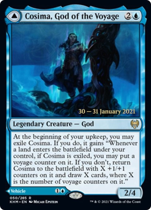 Image for Cosima, God of the Voyage (50) [Prerelease Cards]