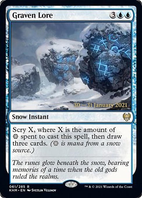 Image for Graven Lore (61) [Prerelease Cards]
