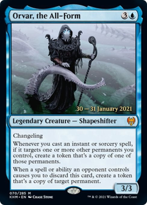 Image for Orvar, the All-Form (70) [Prerelease Cards]