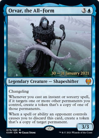 Image for Orvar, the All-Form (70) [Prerelease Cards]