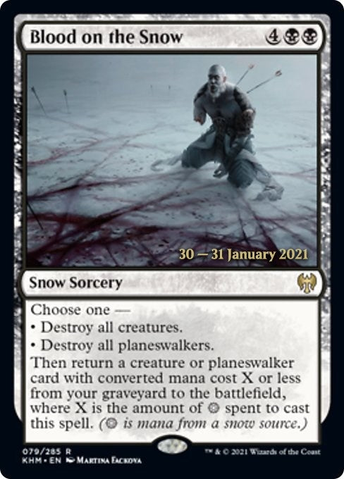 Image for Blood on the Snow (79) [Prerelease Cards]