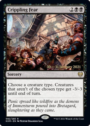Image for Crippling Fear (82) [Prerelease Cards]