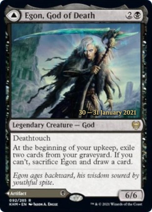 Image for Egon, God of Death (92) [Prerelease Cards]