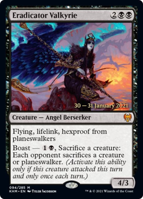 Image for Eradicator Valkyrie (94) [Prerelease Cards]