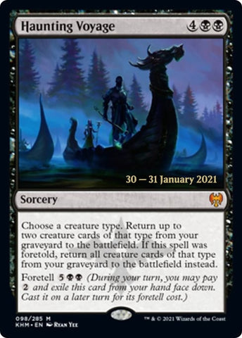 Image for Haunting Voyage (98) [Prerelease Cards]