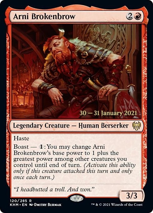 Image for Arni Brokenbrow (120) [Prerelease Cards]