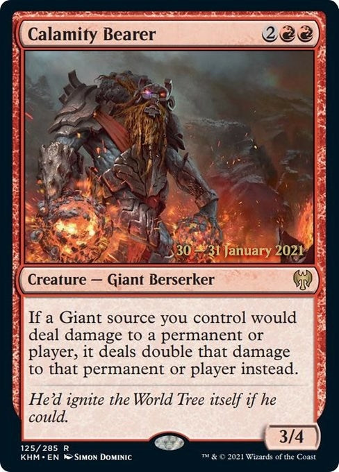 Image for Calamity Bearer (125) [Prerelease Cards]