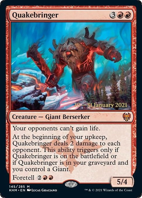 Image for Quakebringer (145) - Magic: The Gathering