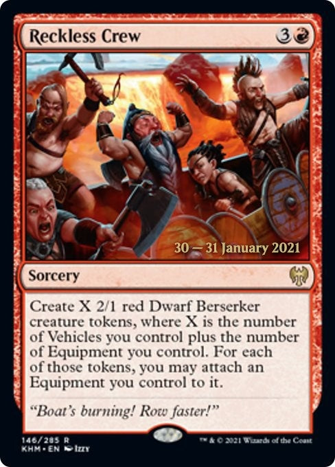 Image for Reckless Crew (146) - Magic: The Gathering