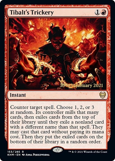 Image for Tibalt's Trickery (153) [Prerelease Cards]