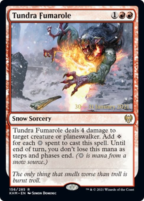 Image for Tundra Fumarole (156) [Prerelease Cards]
