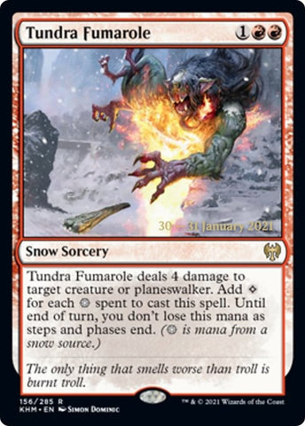 Image for Tundra Fumarole (156) - Magic: The Gathering