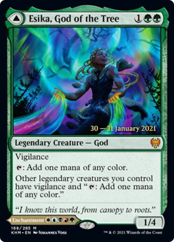 Image for Esika, God of the Tree (168) [Prerelease Cards]