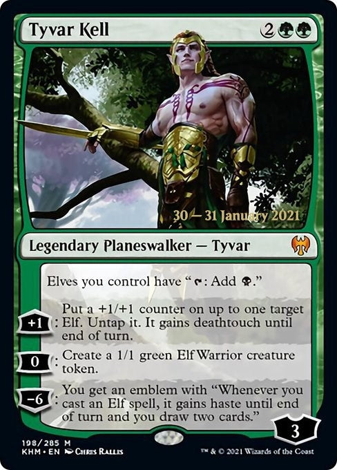 Image for Tyvar Kell (198) [Prerelease Cards]