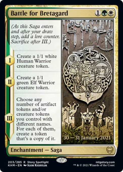 Image for Battle for Bretagard (203) [Prerelease Cards]