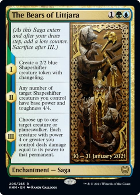 Image for The Bears of Littjara (205) [Prerelease Cards]