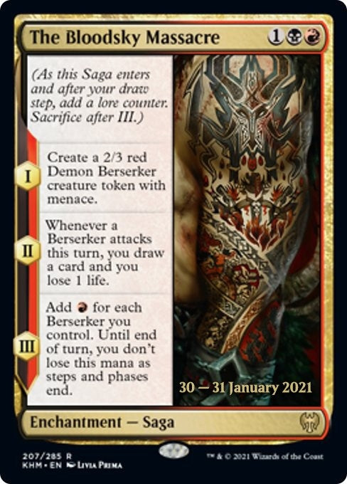 Image for The Bloodsky Massacre (207) - Magic: The Gathering
