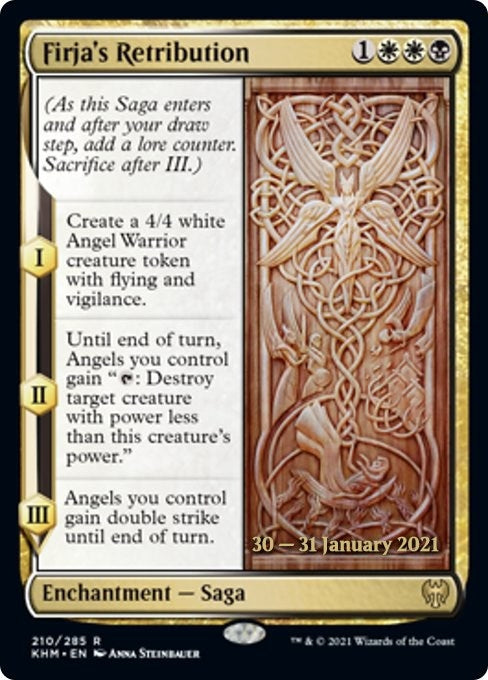 Image for Firja's Retribution (210) [Prerelease Cards]