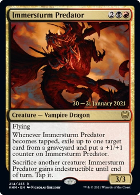 Image for Immersturm Predator (214) [Prerelease Cards]