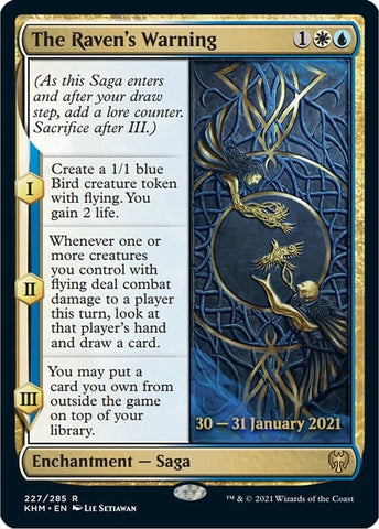 Image for The Raven's Warning (227) [Prerelease Cards]