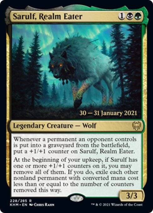 Image for Sarulf, Realm Eater (228) [Prerelease Cards]