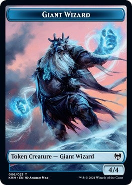 Image for Giant Wizard Token (6) [Kaldheim]