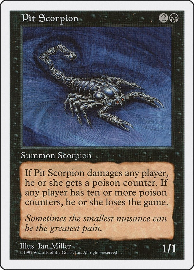 Image for Pit Scorpion [Fifth Edition]