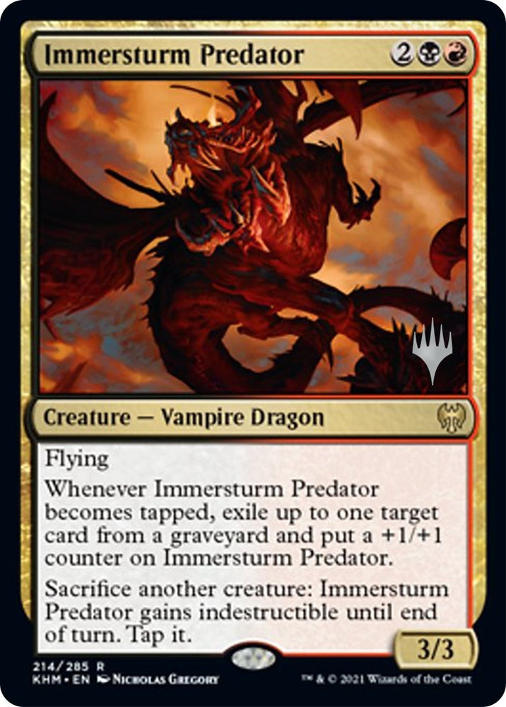 Image for Immersturm Predator (214) [Promo Pack: Kaldheim]