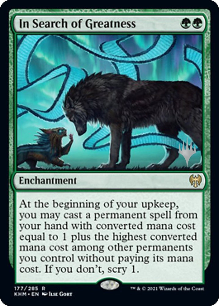 Image for In Search of Greatness (177) [Promo Pack: Kaldheim]