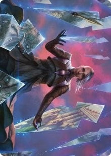 Behold the Multiverse Art Card (10) [Art Series: Kaldheim]