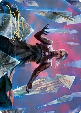 Image for Behold the Multiverse Art Card (Gold-Stamped Signature) (10) [Art Series: Kaldheim]
