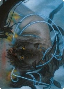Image for Bind the Monster Art Card (11) [Art Series: Kaldheim]