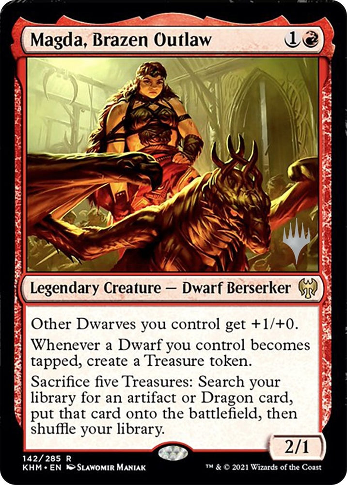 Image for Magda, Brazen Outlaw (142) [Promo Pack: Kaldheim]