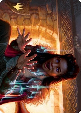 Image for Birgi, God of Storytelling Art Card (Gold-Stamped Signature) (31) [Art Series: Kaldheim]
