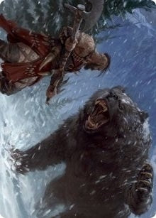 Image for Blizzard Brawl Art Card (41) [Art Series: Kaldheim]