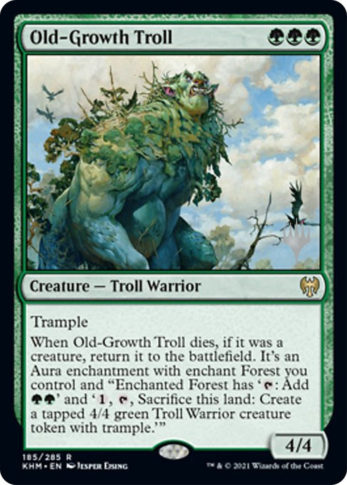 Image for Old-Growth Troll (185) [Promo Pack: Kaldheim]