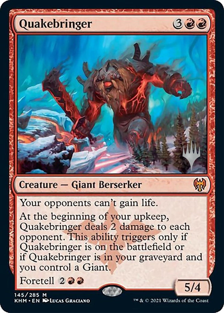 Image for Quakebringer (145) [Promo Pack: Kaldheim]