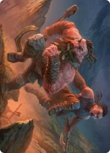 Image for Dwarven Reinforcements Art Card (33) [Art Series: Kaldheim]