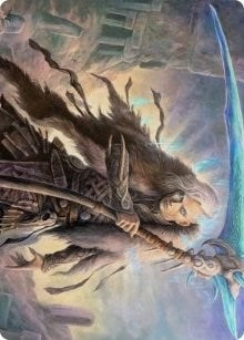 Image for Egon, God of Death Art Card (24) [Art Series: Kaldheim]