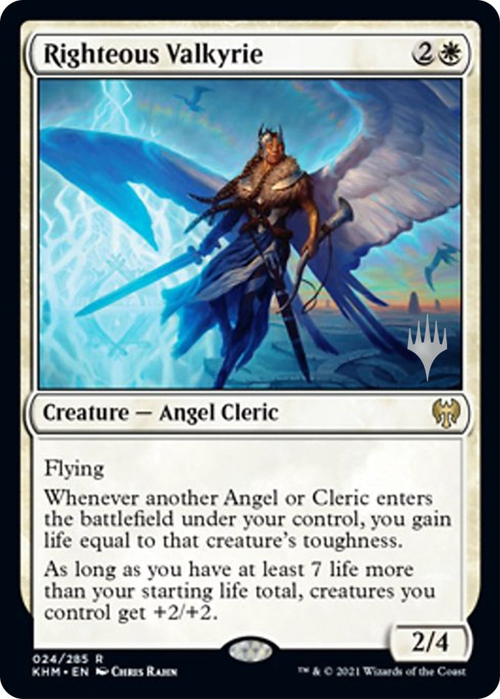 Image for Righteous Valkyrie (24) [Promo Pack: Kaldheim]