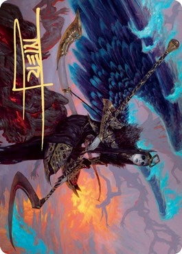 Image for Eradicator Valkyrie Art Card (Gold-Stamped Signature) (25) [Art Series: Kaldheim]