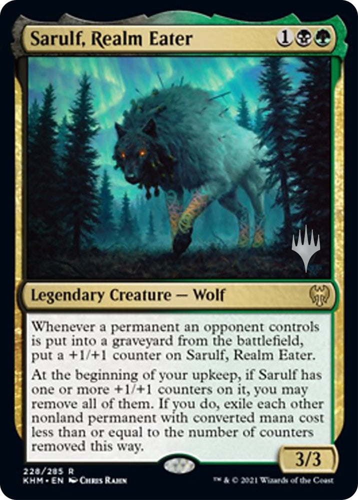 Image for Sarulf, Realm Eater (228) [Promo Pack: Kaldheim]