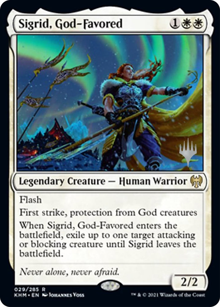 Image for Sigrid, God-Favored (29) [Promo Pack: Kaldheim]