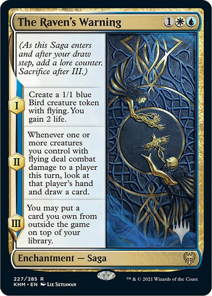 Image for The Raven's Warning (227) [Promo Pack: Kaldheim]