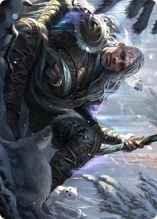 Image for Jorn, God of Winter Art Card (47) [Art Series: Kaldheim]