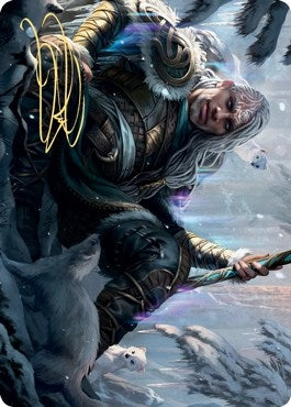 Image for Jorn, God of Winter Art Card (Gold-Stamped Signature) (47) [Art Series: Kaldheim]